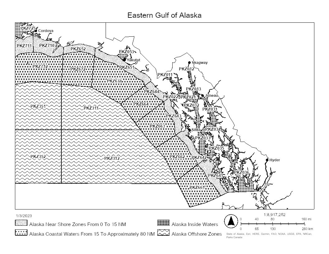 Eastern Gulf of Alaska