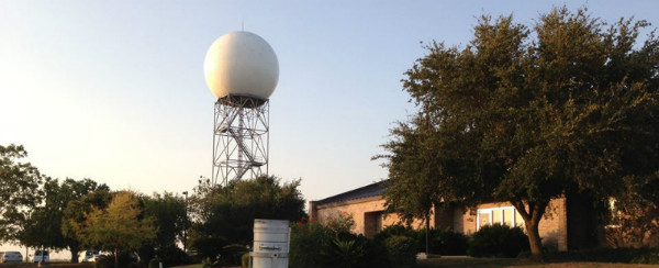 Photo of the National Weather Service Austin/San Antonio Weather Forecast Office and Radar
