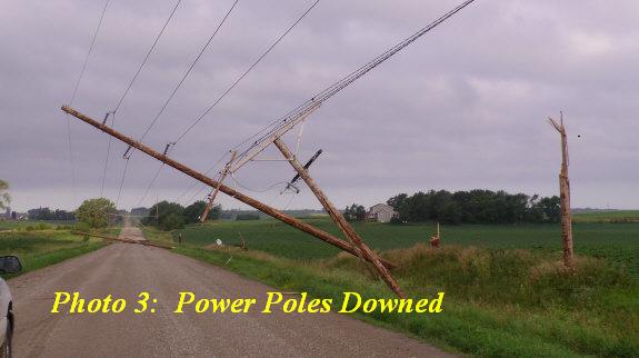 Power Poles Downed