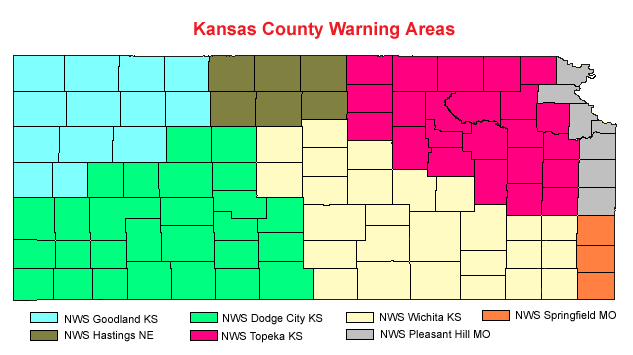 Kansas WFO Map