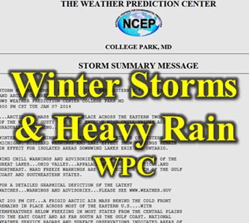Winter Storms & Heavy Rain Events