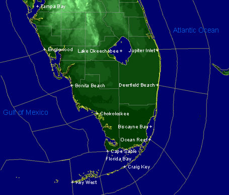 South Florida Marine Forecast Zones