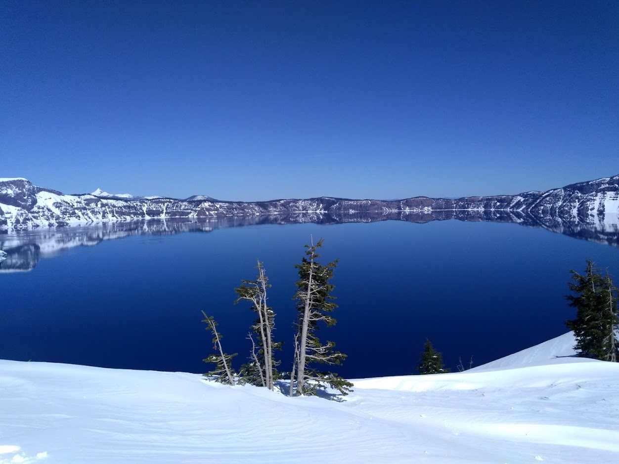 Snowfall and Depth With Crater Lake Details