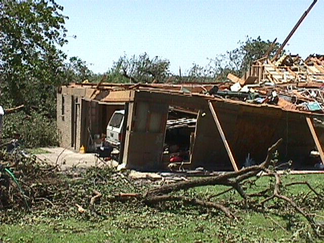 June 13, 1998 Tornado Damage Photo