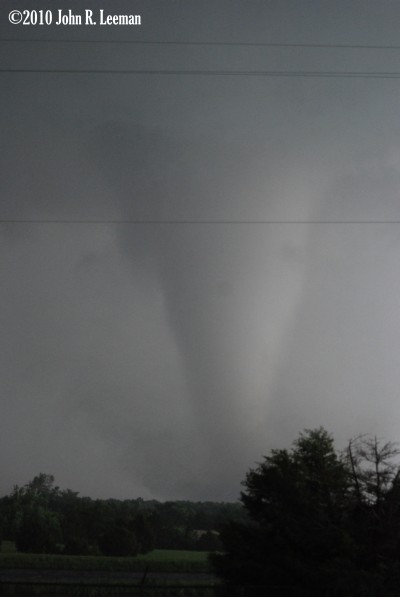 Tornado near Stanley Draper Lake, OK on May 10, 2010