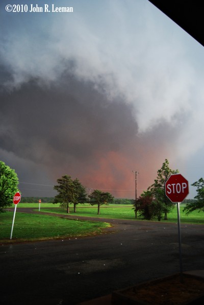 Tornado near Stanley Draper Lake, OK on May 10, 2010