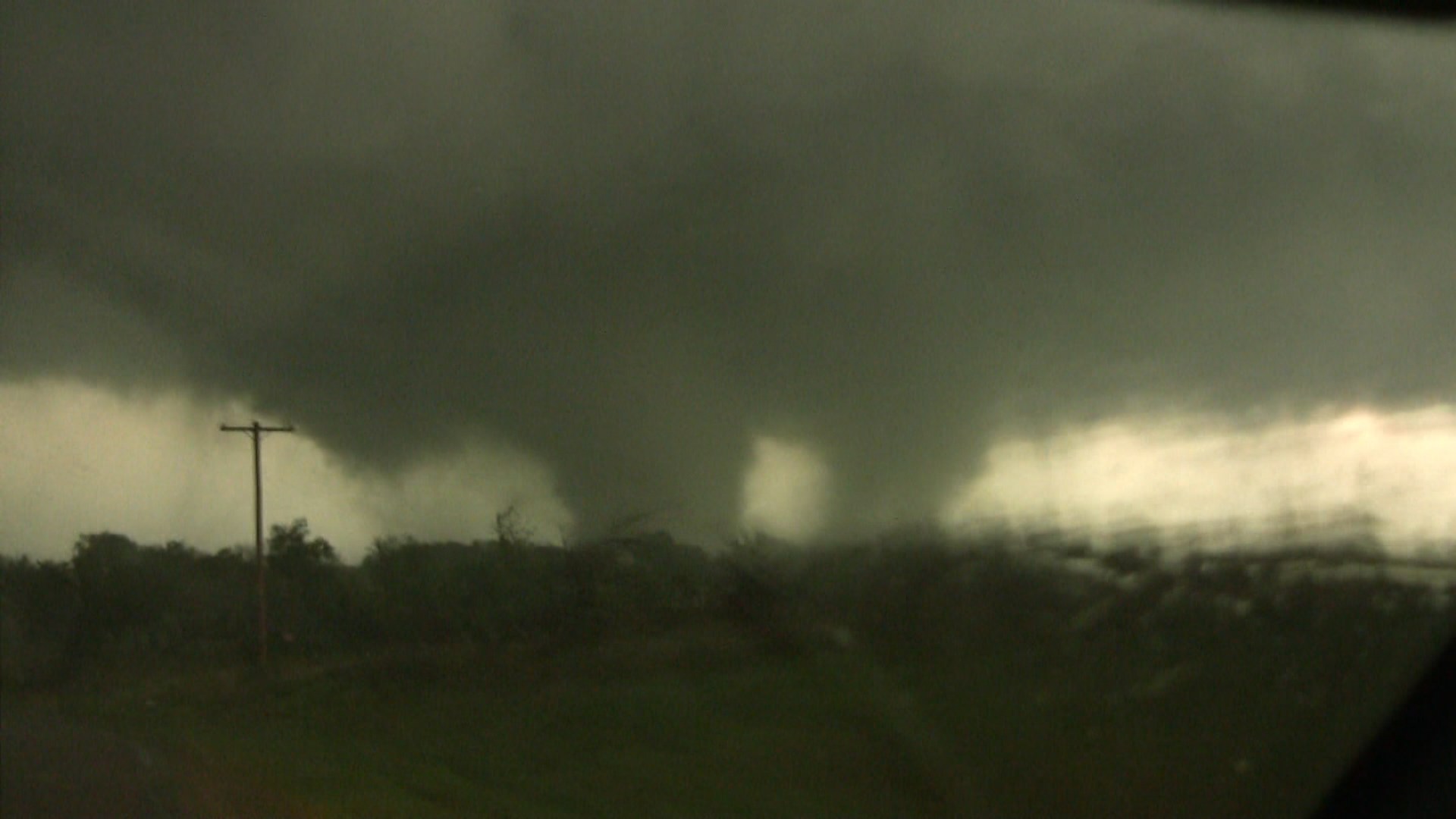 Tornado near Tushka, OK on April 14, 2011
