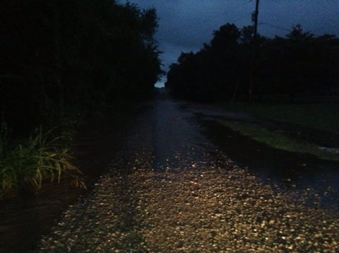 Flooding in Grady County