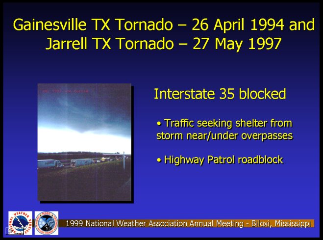 The Gainesville and Jarrel, TX Tornadoes