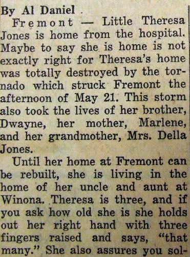 Theresa Jones story